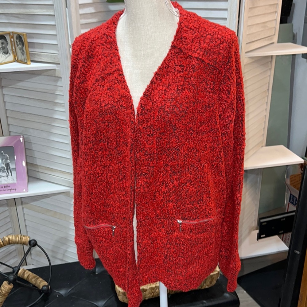 Red sweater